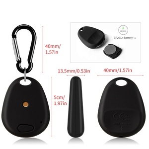 Tuya không dây ứng dụng chống mất Keychain Báo động điện thoại di động Finder Pet Tracker ví thông minh thiết bị định vị còi Key Finder - Product Image 5