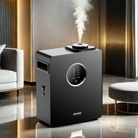 Diffuseur d'arôme HVAC automatique autonome de haute qualité Dermey Bluetooth/WiFi contrôlé Machine à air d'huile essentielle à usage commercial