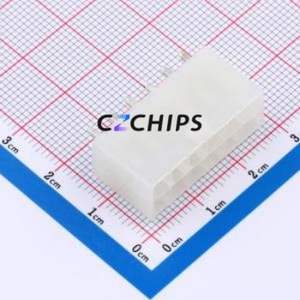 W420121K-12PW2123 Wire-to-Board Pin Header Through hole,P=4.2mm Connector 2x6P 4.2mm Through Hole Mini-Fit (MX 4.2) - Product Image 1