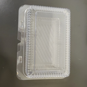 Hình chữ nhật rõ ràng pho mát trái cây bánh Mousse bao bì hộp <span class=keywords><strong>container</strong></span> trong suốt Pet nhựa gói hộp với nắp - Product Image 5