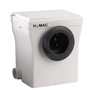 HOMAC 550-S broyeur électrique intégré pompe WC pour eaux usées du sous-sol - Product Image 2