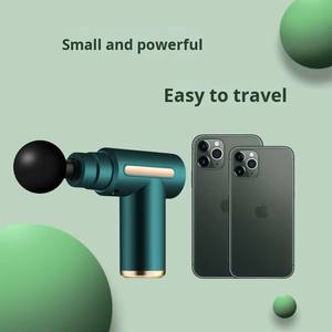 Pistola de Masaje de Bolsillo con 6-32 Velocidades, Recargable, para Alivio Muscular Profundo de Pies y Brazos, 4 Cabezales, Silenciosa (<45dB), para Viajes y Gimnasio - Product Image 3