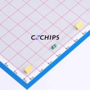 Inductor de Anillo de Color AL0307-330K / Componente de Orificio Pasante (THT), D3.2xL7.6mm 33uH 10% 255mA 2.2Ohm - Product Image 1