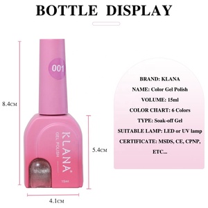 Kit de gel UV LED magnétique effet œil de chat transparent nude cristal pour ongles, fabrication sur mesure pour salon, vente en gros, OEM, marque privée - Product Image 6