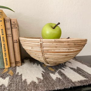 Beautifully Handmade Small <b>Sweet</b> Fruit Vintage Coil Wood Bowl for Fruit and Dinner Table - Product Image 1