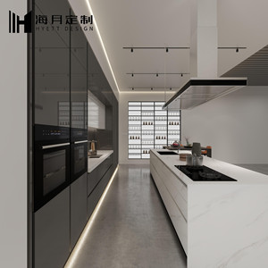 <span class=keywords><strong>Cuisine</strong></span> Moderne Minimaliste HAIYUE <span class=keywords><strong>en</strong></span> <span class=keywords><strong>Bois</strong></span> avec Plan <span class=keywords><strong>de</strong></span> Travail <span class=keywords><strong>en</strong></span> Pierre, Ensemble <span class=keywords><strong>de</strong></span> <span class=keywords><strong>Cuisine</strong></span> Sur Mesure pour <span class=keywords><strong>Cuisine</strong></span> Ouverte - Product Image 3