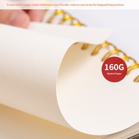 Bloc de Dibujo Multitamaño, Papel de Dibujo de 160 g, 30 Hojas Disponibles en 4K 8K 16K 32K A3 A4 A5 para Dibujos Artísticos y Bocetos de Todas las Edades