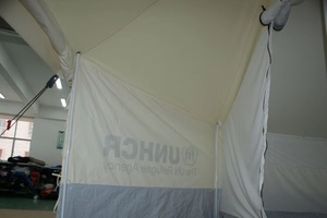QUYE <strong>UNHCR</strong> Family <strong>Tent</strong> Manufacture 6.6x4m Emergency Shelter <strong>Refugee</strong> Relief for 5+ Person - Product Image 4