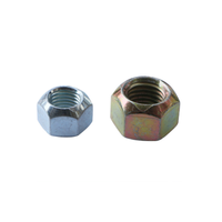 Écrou de blocage tout métal en acier au carbone zingué M10 M12 M14 Grade 8 Grade 10, écrou à vis sans tête DIN980v, type à couple prévaluant