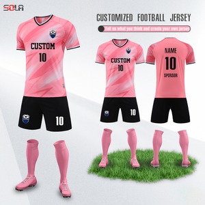 Ensemble maillot et survêtement de football personnalisables pour hommes, uniforme spécifique pour les équipes de football - Product Image 2