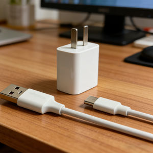 Câble USB-A vers USB-C populaire à charge rapide PD avec conducteur en cuivre pur et gaine TPE, longueur 1M/2M pour imprimante et téléphone portable - Product Image 5