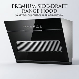 <span class=keywords><strong>Hotte</strong></span> de cuisine électrique murale à aspiration descendante avec filtre à déflecteur, prix usine abordable, aspiration latérale type cheminée, US - Product Image 2