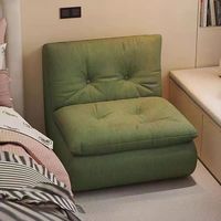 Canapé paresseux simple et moderne pour la maison, la chambre à coucher, le petit balcon, siège en velours côtelé de loisirs, chaise longue inclinable, canapé compressé