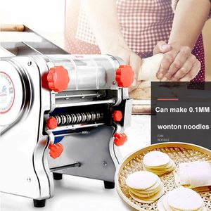 Electric Noodle Making Pasta Maker <b>Dough</b> <b>Roller</b> Cutting <b>Machine</b> Dumpling Skin Noodle Cutter Instant Noodle Making <b>Machine</b> - Product Image 5