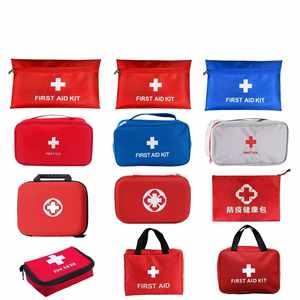 Botiquín de Primeros Auxilios Portátil de Emergencia, Bolsa Médica Personalizable con Logotipo para el Hogar, Actividades al Aire Libre, Campamento, Escuela, Enseñanza de Primeros Auxilios - Product Image 2