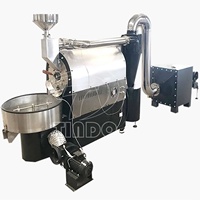 Machine à torréfier les grains de café industrielle, machine de transformation des fèves de cacao pour usage domestique