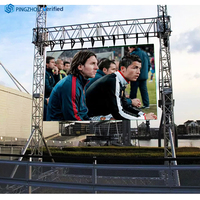Pantalla LED para Video Wall de 3*5m P2.6/P2.9/P3.91, Gabinete de 500*500mm para Eventos en Interiores/Exteriores, Iglesias, Ascensores y Conciertos en Vivo