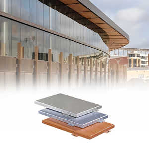 Mur rideau contemporain en aluminium avec finition miroir et surface anodisée pour applications extérieures de bâtiments Garantie de plus de 5 ans - Product Image 4
