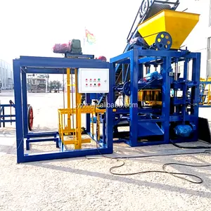 QTJ4-26 fly ash concrete Interlocking paving verified suppliers Manufacturing Plant block machine in pakista Morocco