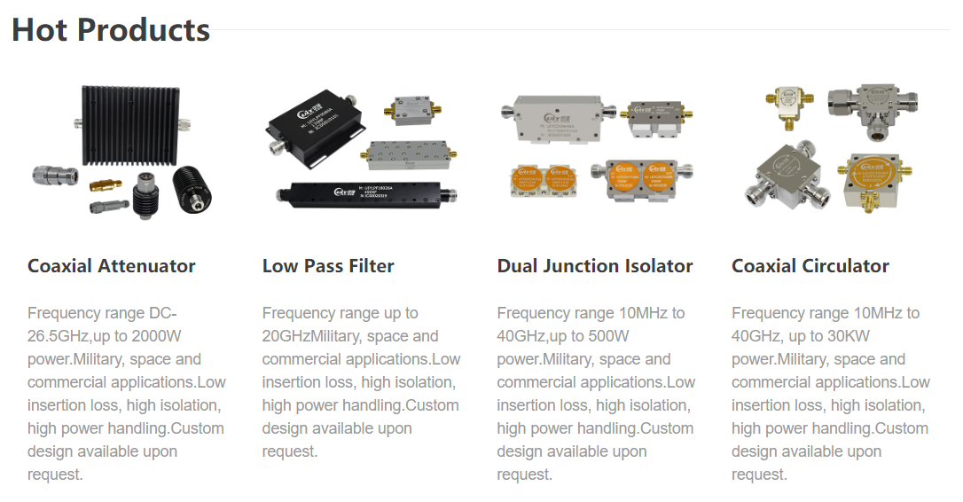 Ka Band 10W High Isolation Microstrip Circulator 32-38GHz