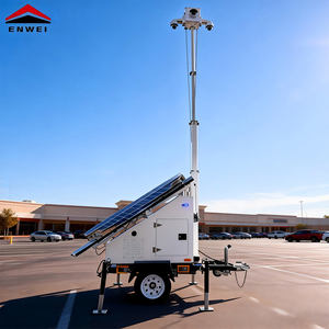 Remorque de surveillance vidéo mobile à énergie solaire pour événements sportifs, parkings et chantiers – Déploiement temporaire - Product Image 3