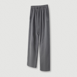 MTR3383 New Arrivals Custom Heavyweight 450g 100% Cotton Acid Wash Sweatpants Men Sweatpants - Product Image 3