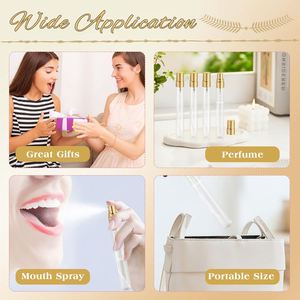 Empty <b>Perfume</b> Vial <b>Bottle</b> Refillable Sample Atomizer Tester Clear Travel Cosmetic Screen Printing 3ml/<b>5ml</b>/10ml Custom Color Logo - Product Image 4