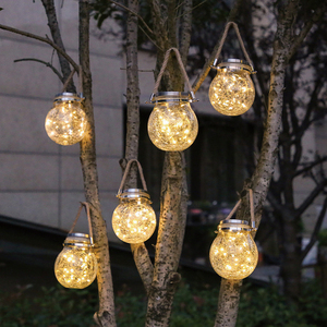 Landsign-<span class=keywords><strong>Lampe</strong></span> de jardin <span class=keywords><strong>solaire</strong></span> suspendue pour fête et mariage, décoration d'extérieur - Product Image 2