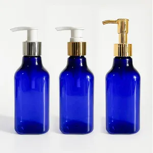 frascos para shampoo wholesale empty plastic square shampoo and conditioner bottles luxury