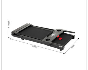 Tapis Roulant Elettrico per Casa e Palestra, Motorizzato e Controllabile tramite App, con Maniglia, Test di Frequenza Cardiaca e Schermo LCD - Product Image 5