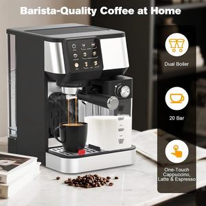เครื่องทำกาแฟลาเต้เอสเพรสโซ่แบบอิตาลีสำหรับใช้ในบ้าน - Product Image 3