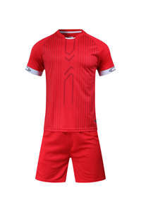 Harga pabrik kualitas baik Pelatihan kaus tim seragam sepak bola pria nyaman - Product Image 4