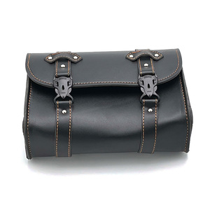 Sac arrière de moto Sac en cuir pour siège arrière de moto Sac à dos rigide pour bagages à moteur - Product Image 5