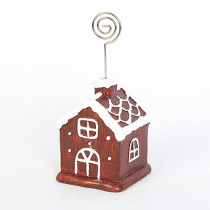 2024 Venta caliente 5,4*5*7cm rojo lindo casa forma <span class=keywords><strong>adornos</strong></span> navideños decoraciones <span class=keywords><strong>Adornos</strong></span> <span class=keywords><strong>De</strong></span> <span class=keywords><strong>Navidad</strong></span> - Product Image 2