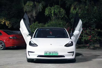 Kit de portières à ciseaux électriques avec charnières de conversion pour Tesla Model 3 2017-2024, ouverture verticale à 90 degrés, installation par boulons