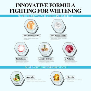 도매 천연 허브 유기농 안티 에이징 주름 여드름 다크 스팟 리무버 블랙 피부 미백 페이스 크림 - Product Image 5