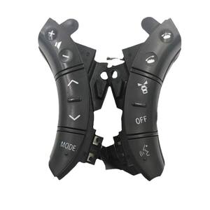 Interruptor de botón para volante 84247-58020 para Toyota Prado Land Cruiser 2004-2006, conjunto de control negro - Product Image 1