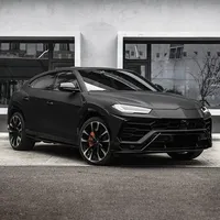 Film de covering automobile noir de haute qualité, vinyle noir pour voiture 5x60ft (3m d'épaisseur)