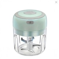 Presse-ail, hachoir à ail, mini hachoir électrique portable multifonctionnel, coupe-ail en ABS de qualité alimentaire, recharge USB, manuel, écologique