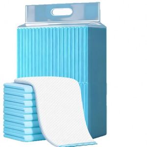 Tapis absorbants désodorisants épaissis pour chats et chiens, 100 pièces, en film PP non tissé, fournitures pour animaux de compagnie - Product Image 5