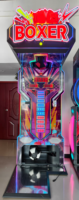 Münzbetriebene Box-Schlagmaschine Arcade-Boxspielautomat Krafttest-Boxmaschine für Spielhallen und Vergnügungsparks