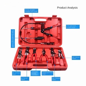 Juego de alicates de abrazadera de manguera Manguera de combustible automotriz universal, manguera de aceite, herramienta de extracción de alicates de extracción de manguera de agua - Product Image 3