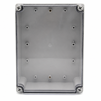 Boîtier en plastique étanche Mibo M3 IP67 pour extérieur, 200*150*75mm, résistant aux UV, en ABS PC, boîte de jonction avec couvercle transparent pour CCTV PV