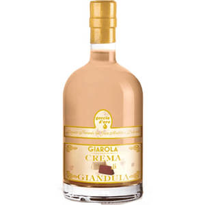 Giarola Premium Crema Gianduja Cream <b>Liqueur</b> 0.50 Lt 6 Bottles Per Box Grade 17.0 Italy - Product Image 1