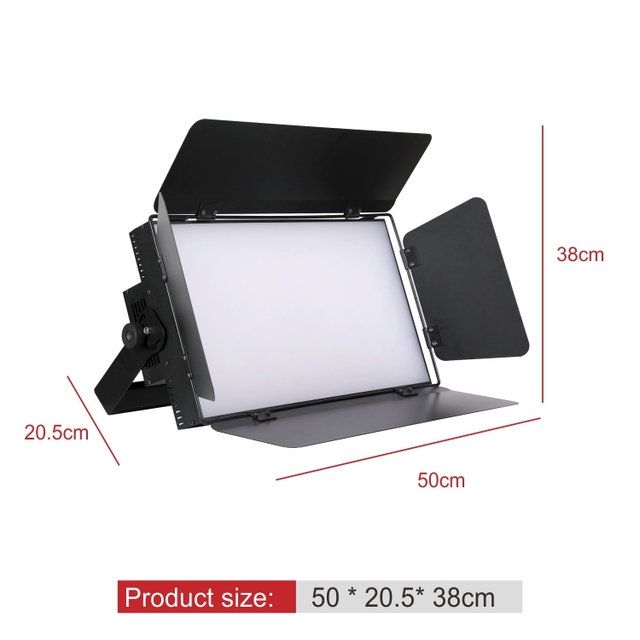 S100/S200 LED Conference Panel Light, High CRI Studio Soft Light, Flicker-free Live Stream Fill Light