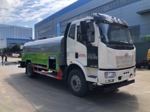 รถดูดสิ่งปฏิกูล FAW รุ่นใหม่ รถดูดสิ่งปฏิกูลแรงดันสูง รถดูดตะกอนแบบผสมผสาน รถดูดสิ่งปฏิกูลในเขตเทศบาล - Product Image 3