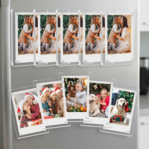 Cornice <span class=keywords><strong>Portafoto</strong></span> Magnetica da Frigo Personalizzata in Acrilico Leggero dal Design Moderno per Esporre Piccole Foto - Product Image 1