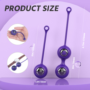 Frauen Beckenboden trainer <span class=keywords><strong>Smart</strong></span> <span class=keywords><strong>Ball</strong></span> Set Medizinisches weiches Silikon Kegel Benwa <span class=keywords><strong>Ball</strong></span> <span class=keywords><strong>Vagina</strong></span> Bälle Sexspielzeug - Product Image 6