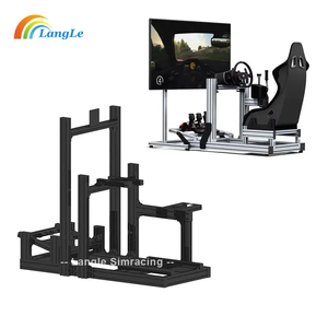 Gran oferta Sim Racing Game Simulator Competición de personalización Next Leveling Lite Simulator Marco de aluminio 4080 Sim Racing <span class=keywords><strong>Rig</strong></span> - Product Image 1