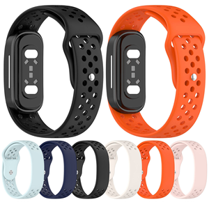 Bracelets de montre en silicone respirants personnalisés en gros avec trous, sangles de sport de remplacement pour Hume Band 2.0 - Product Image 2